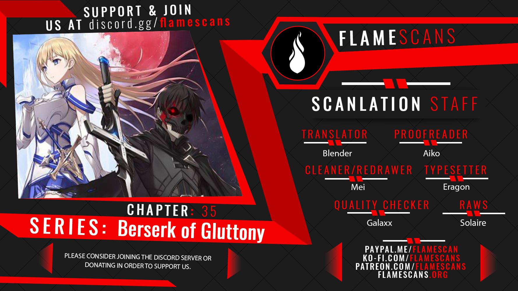 Berserk of Gluttony Chapter 35 1